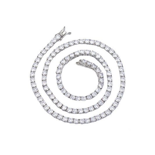 Fashion Cuban Chain Women's Gold Plated Zircon Jewelry