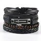 Multi-layer Bracelet Set Vintage-style Jewelry For Men
