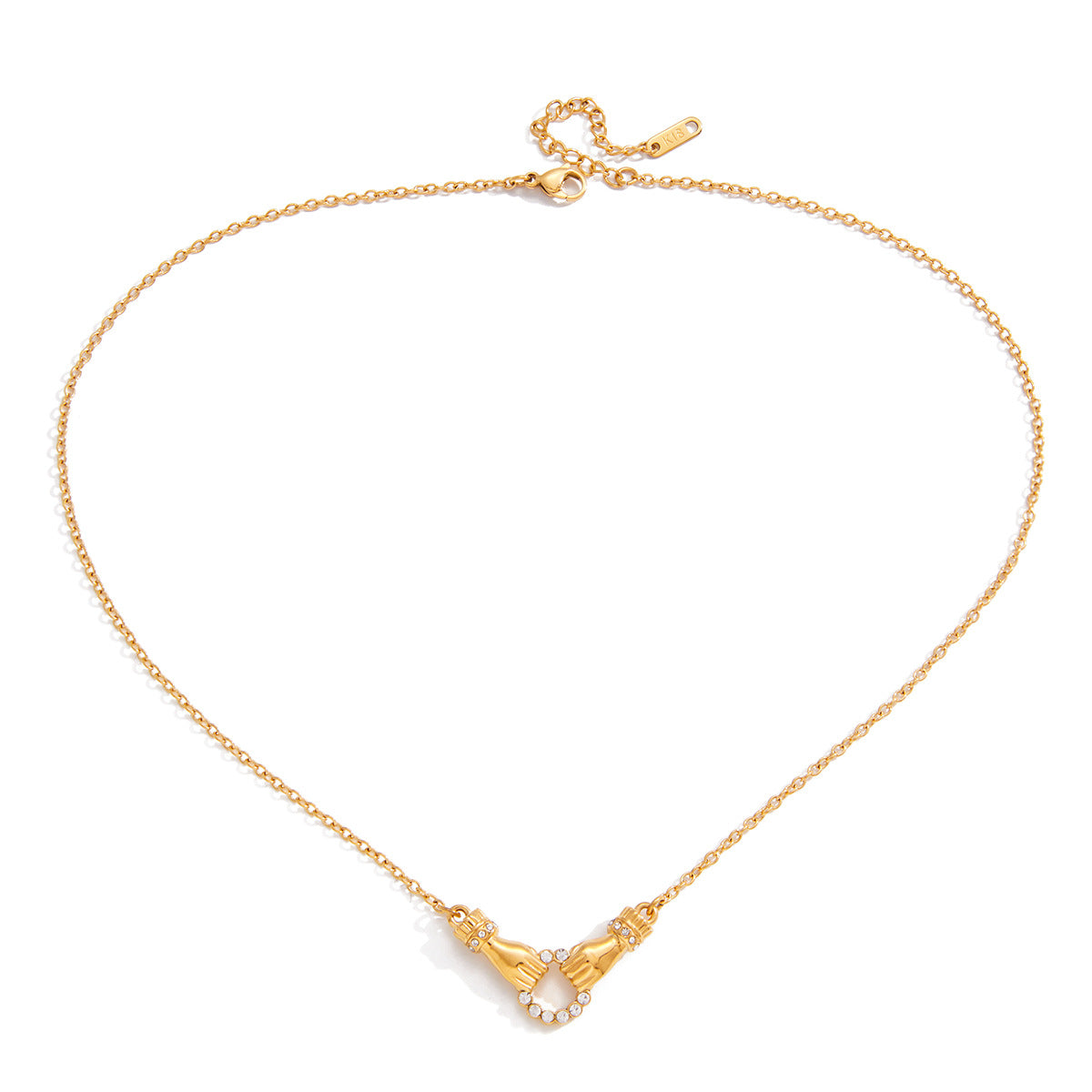 Friendship Hand Sweater Necklace For Women