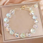 Elegant Crystal Braided Bracelet For Women Simple Style