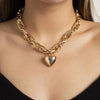 Cold Style Hollow Out Thick O-shaped Necklace