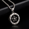 Retro Titanium Steel Sweater Chain For Men And Women