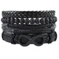 Multi-layer Bracelet Set Vintage-style Jewelry For Men