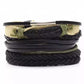 Multi-layer Bracelet Set Vintage-style Jewelry For Men
