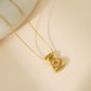 English Letter Temperament Simple Niche Necklace