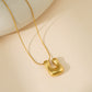 English Letter Temperament Simple Niche Necklace