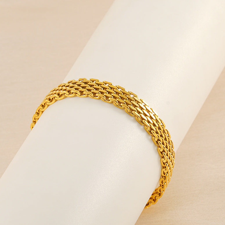 Trendy Metal Chain Bracelet For Women