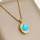Womens Niche 18K Gold-plated Versatile Collarbone Necklace