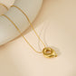 English Letter Temperament Simple Niche Necklace