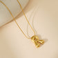 English Letter Temperament Simple Niche Necklace