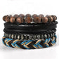 Multi-layer Bracelet Set Vintage-style Jewelry For Men
