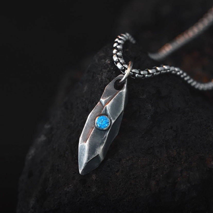 Mens Unisex Meteorite Trendy Necklace