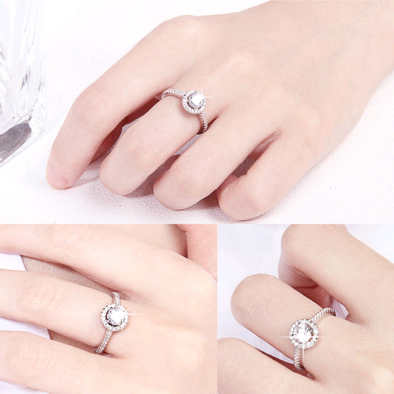 modern fashion couple ring set commitment rings for partners