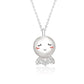sunny doll sterling silver couple necklace jewelry romantic matching pendant for couples