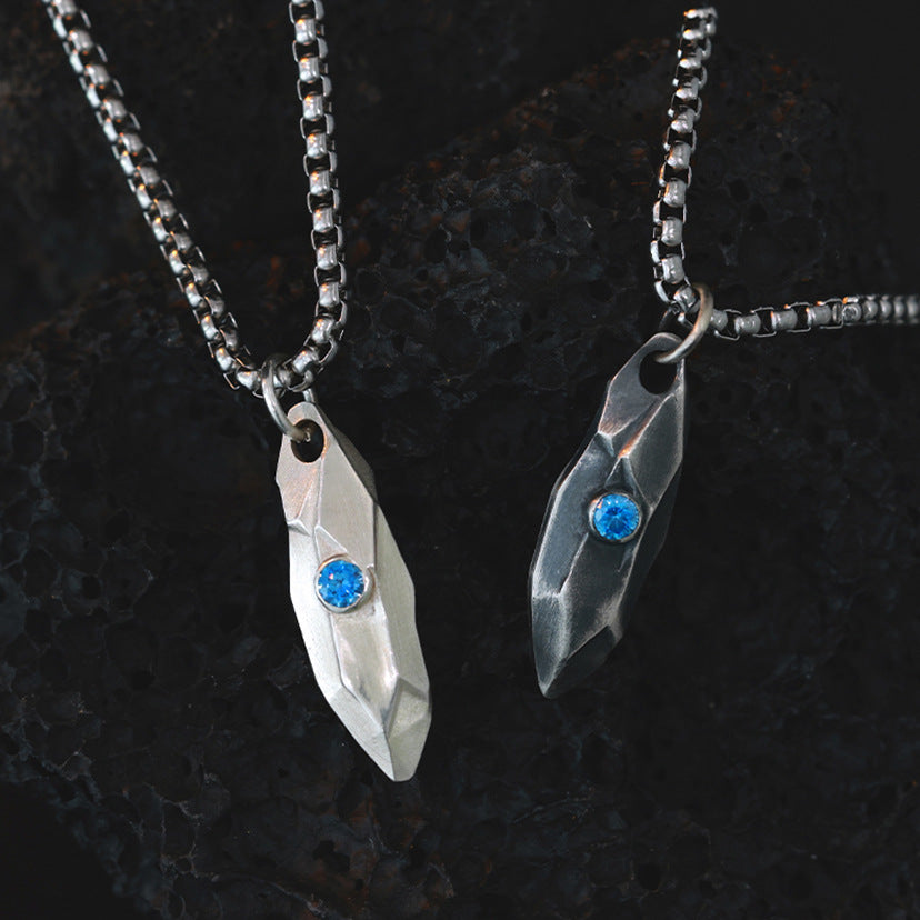 Mens Unisex Meteorite Trendy Necklace