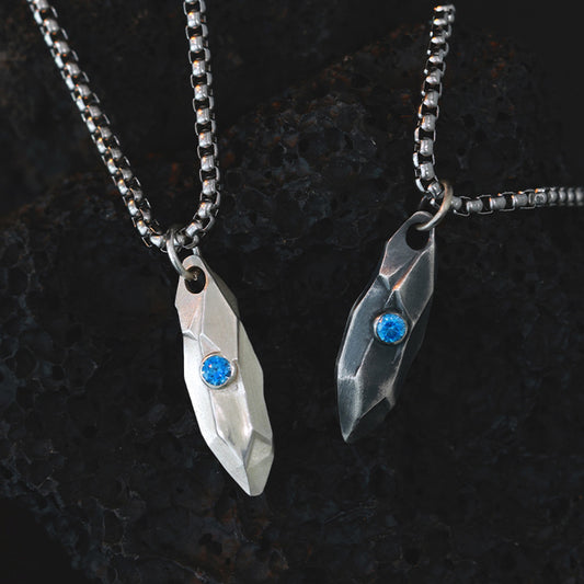 Mens Unisex Meteorite Trendy Necklace