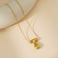 English Letter Temperament Simple Niche Necklace